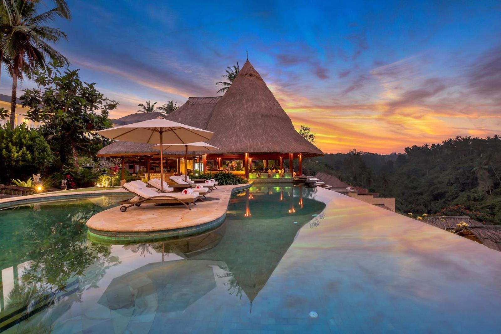 Cascades Suites Ubud Exteriér fotografie