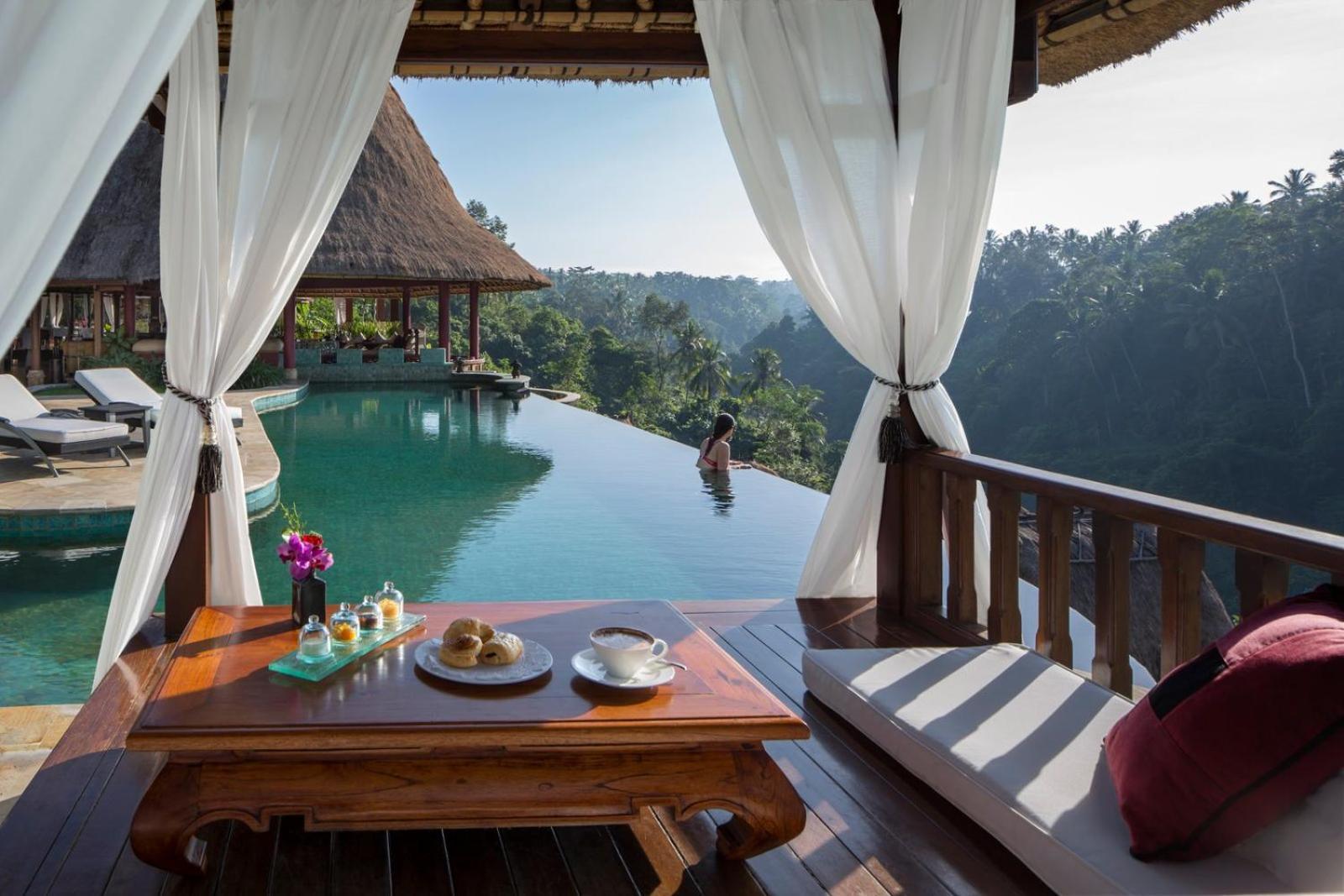 Cascades Suites Ubud Exteriér fotografie